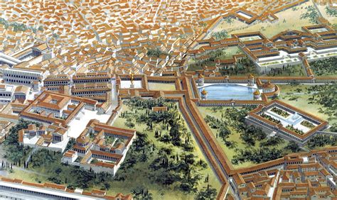 大規模な都市計画と壮大な建築様式を誇る、古代ローマの「Domus Aurea」: ネロ帝の野望とローマ社会への影響